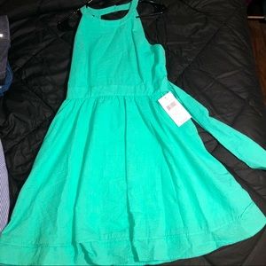 Lauren James Bow Back Seersucker Dress